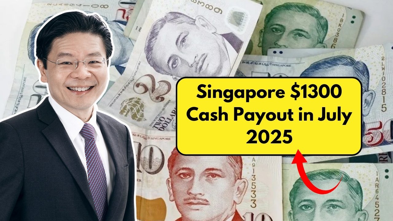 Singapore $1300 Cash Payout in July 2025